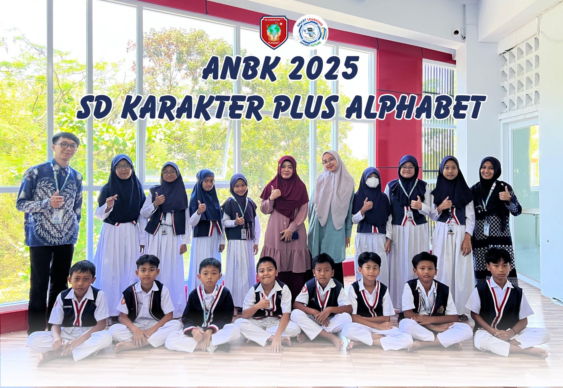 SD Karakter Plus Alphabet Laksanakan ANBK Pertama Kali